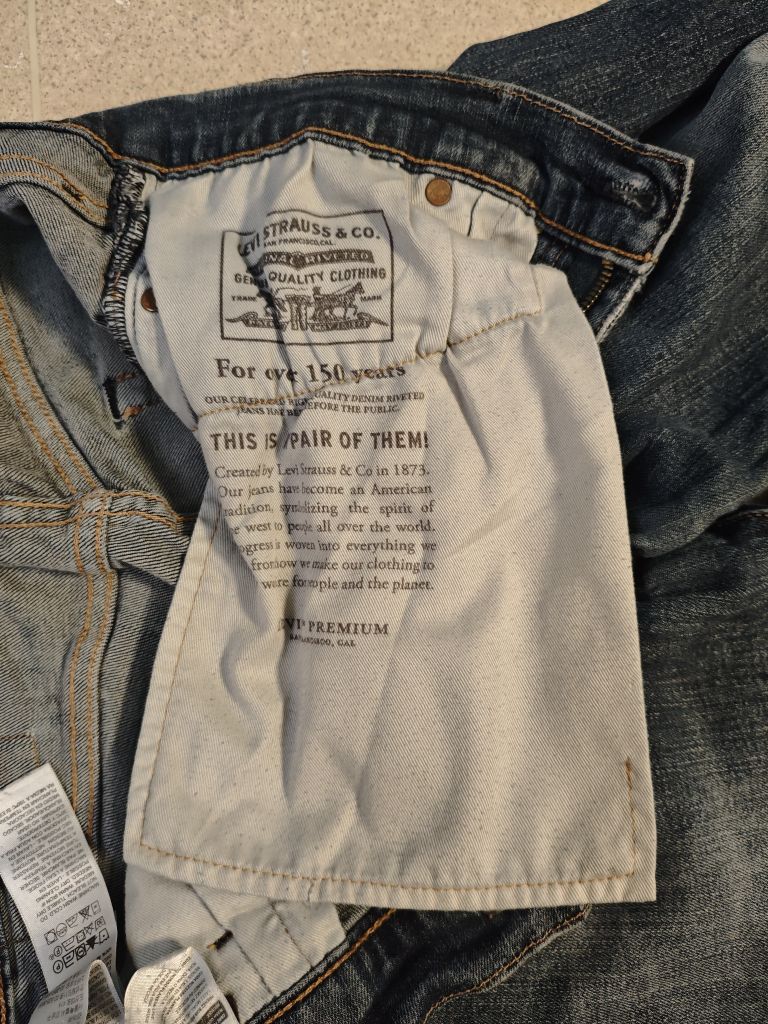 Levi's 511 Premium Erkek Mavi Pantolon — görsel 6/11
