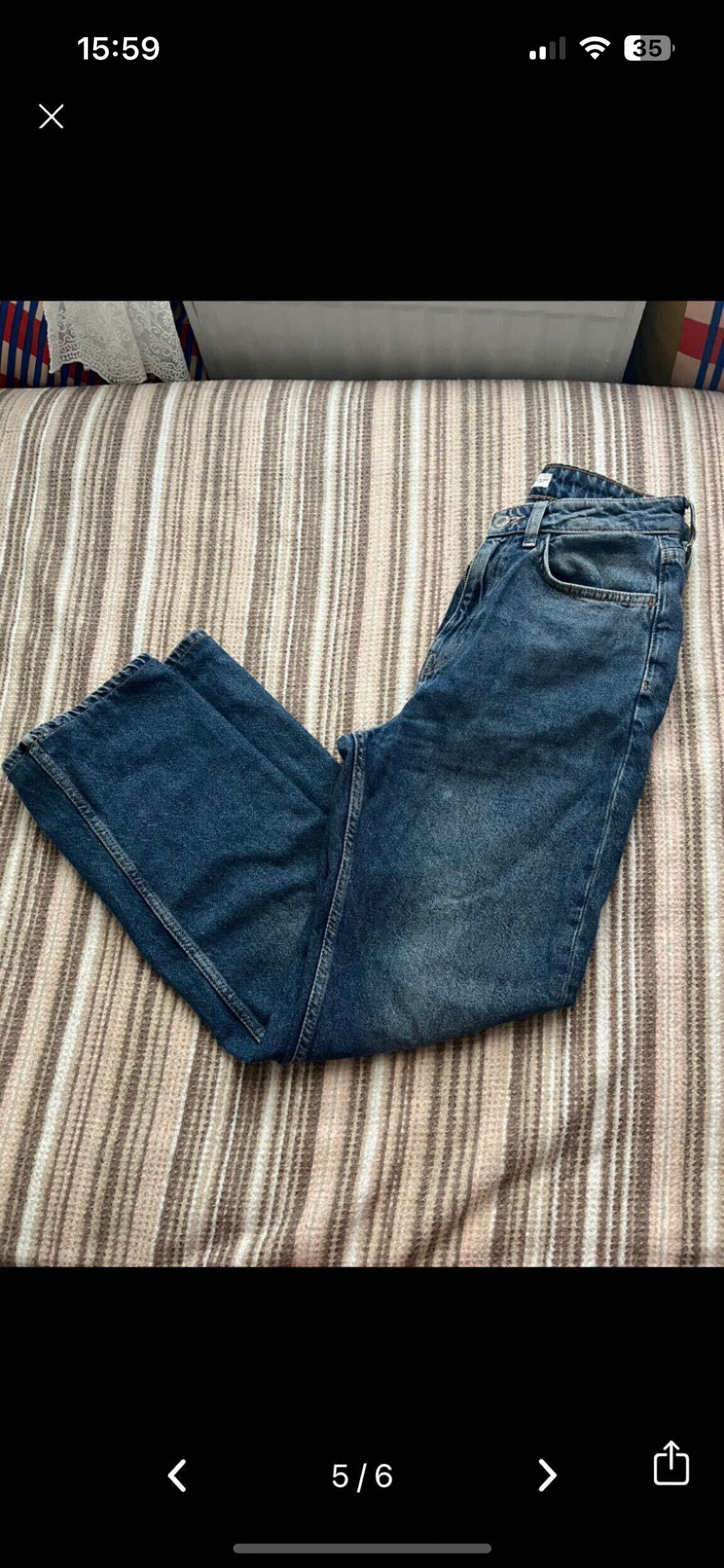 Mango matilda straight düz kesim jean — görsel 6/7