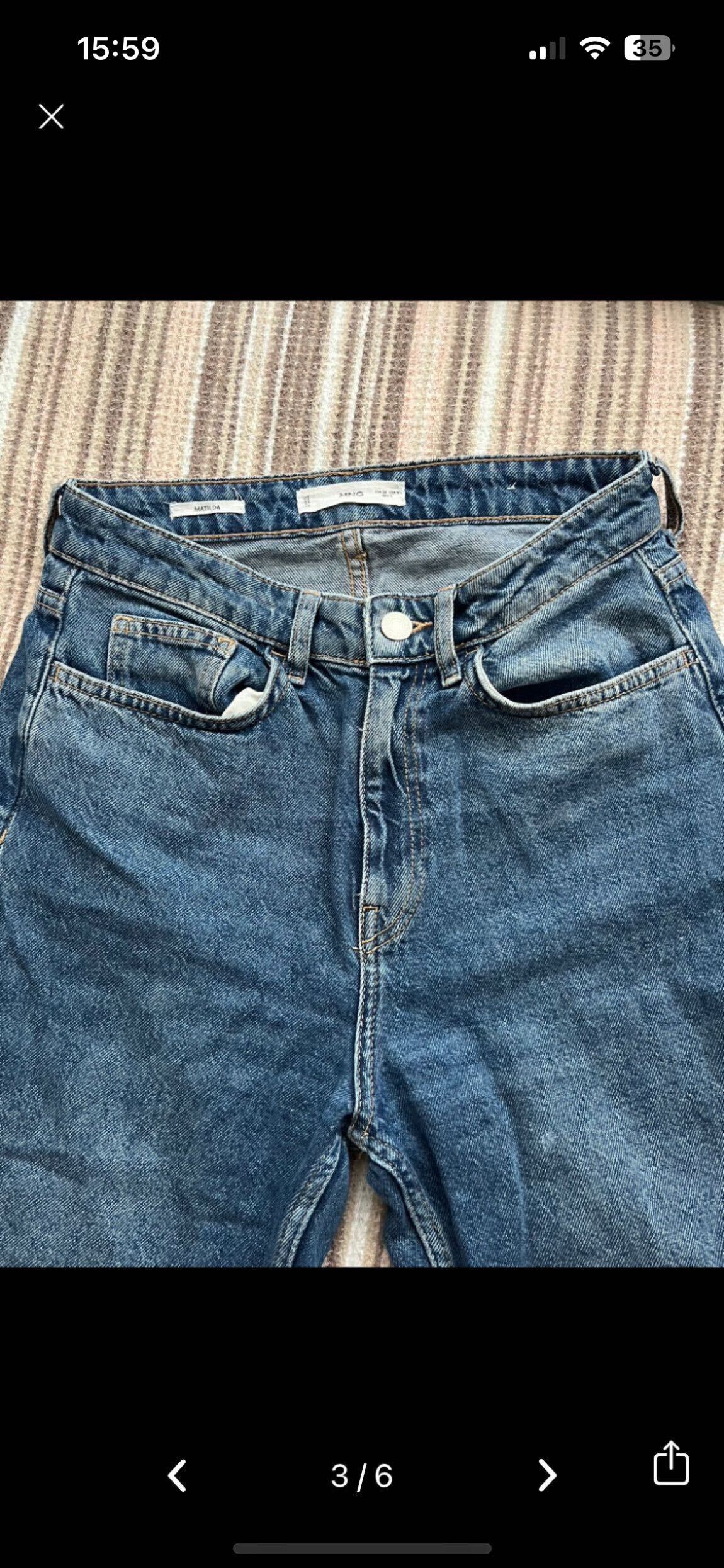 Mango matilda straight düz kesim jean — görsel 4/7