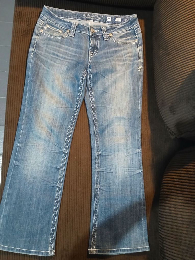 Y2K Vintage Kot Pantalon — görsel 5/6