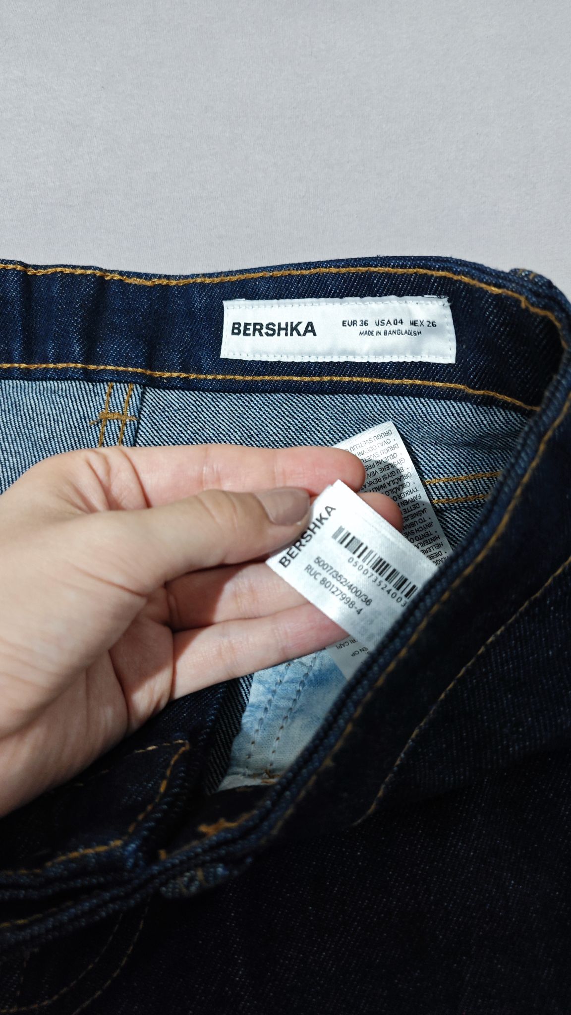 Bershka Lacivert Jeans — görsel 2/2