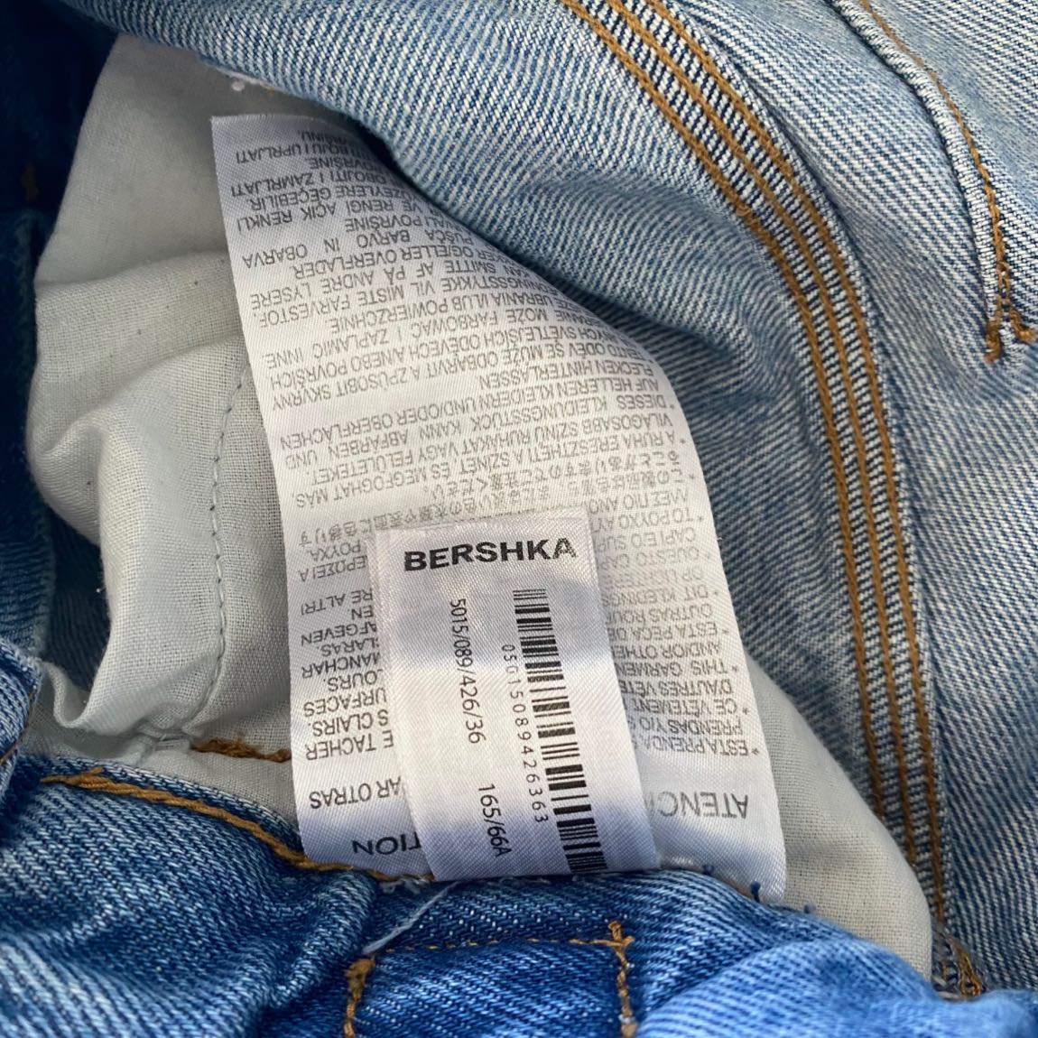 Bershka Baggy Jean Pantolon - S/36 — görsel 6/7