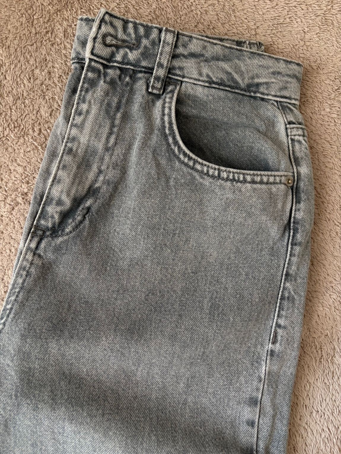 Defacto Straight Fit kargo cepli jean — görsel 6/9