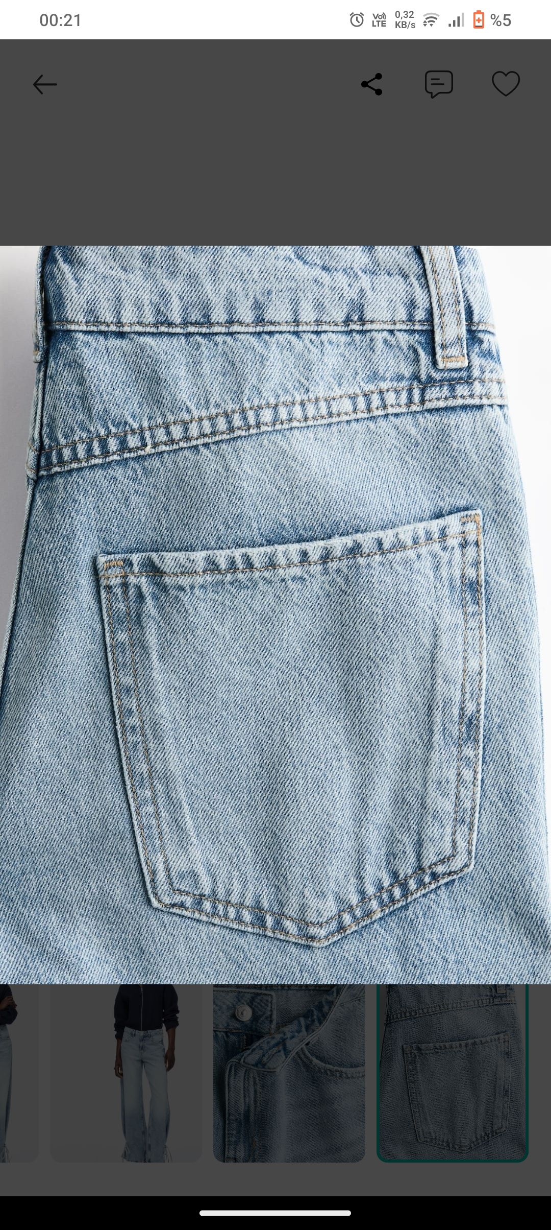 Açık Mavi Jean Pantolon — görsel 5/10