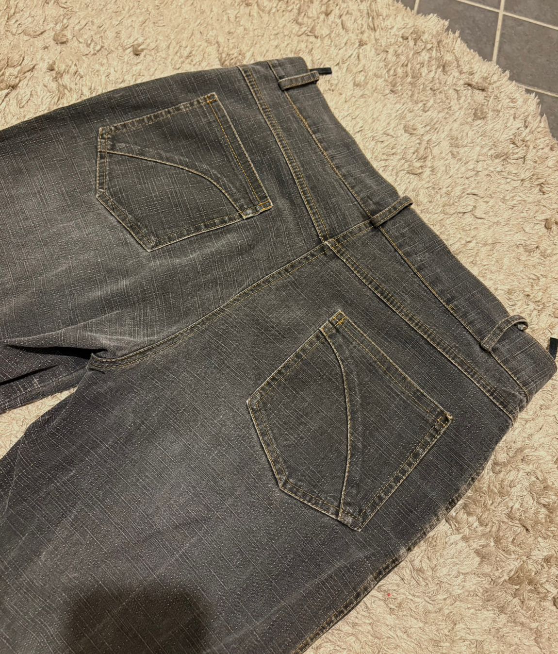 Vintage Düşük Bel Kot Pantolon — görsel 6/12