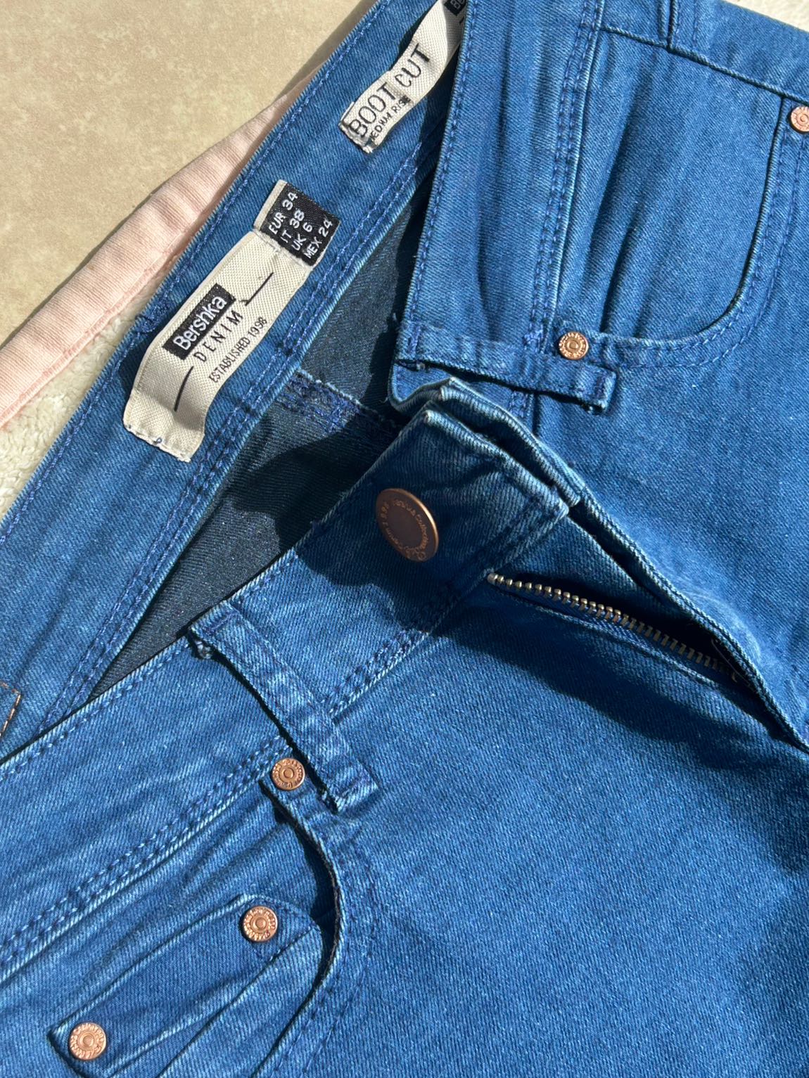 Bershka vintage bootcut ispanyol jean — görsel 2/4