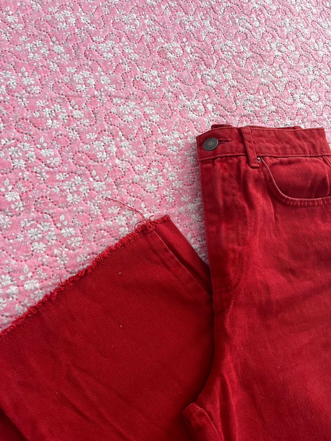 Kırmızı Jean Pantolon — görsel 3/4