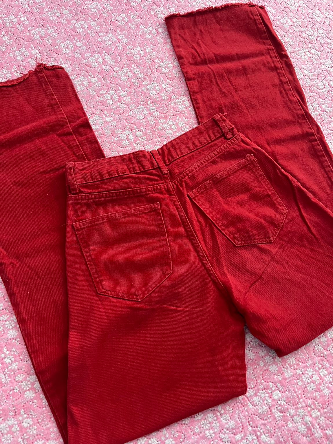 Kırmızı Jean Pantolon — görsel 4/4