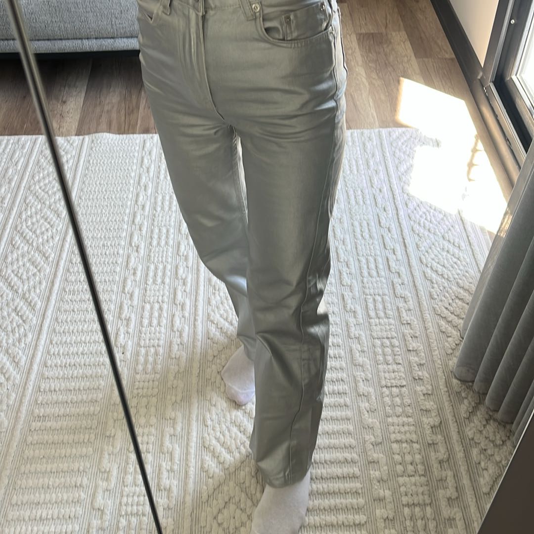 Metalik gri pantolon — görsel 2/3