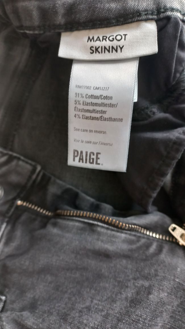 PAIGE Kadın Jeans Pantolon- XS beden — görsel 8/11