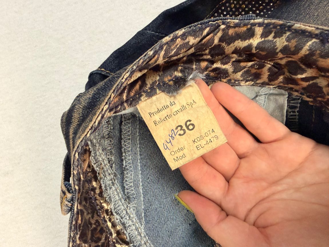 Roberto Cavalli y2k Jean — görsel 3/7