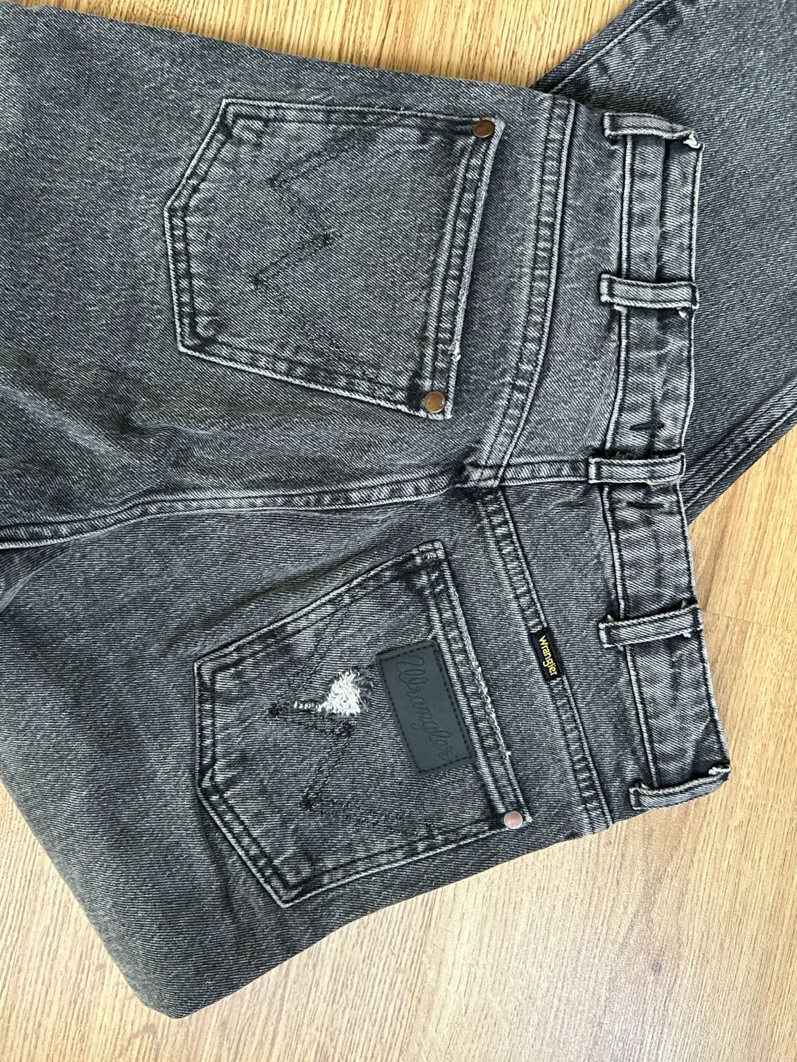 Wrangler Siyah Kot Pantolon — görsel 4/4