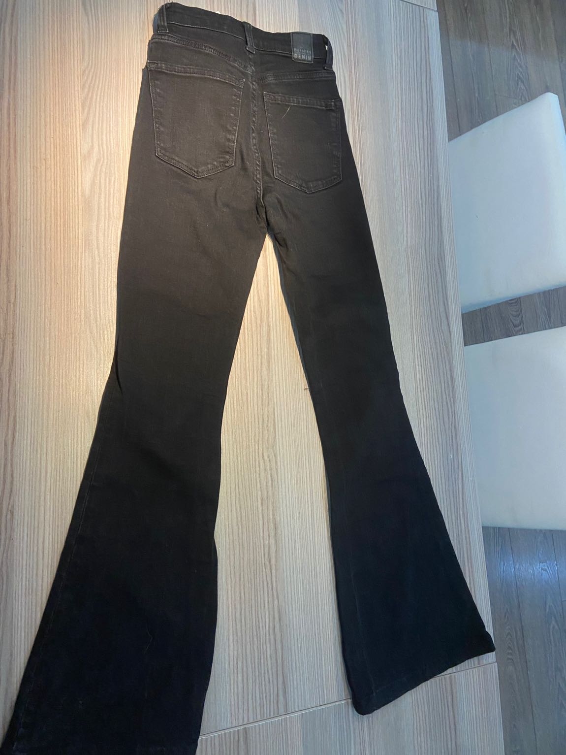 Bershka Siyah Jean Pantolon — görsel 4/4