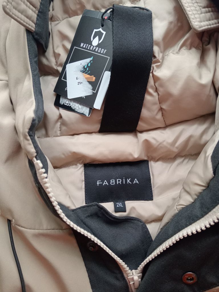 Fabrika erkek su geçirmez kapşonlu kaban — görsel 8/10