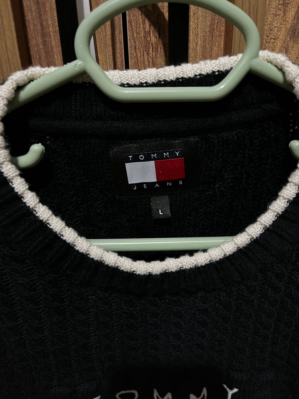 Tommy Jeans lacivert Kazak — görsel 8/8