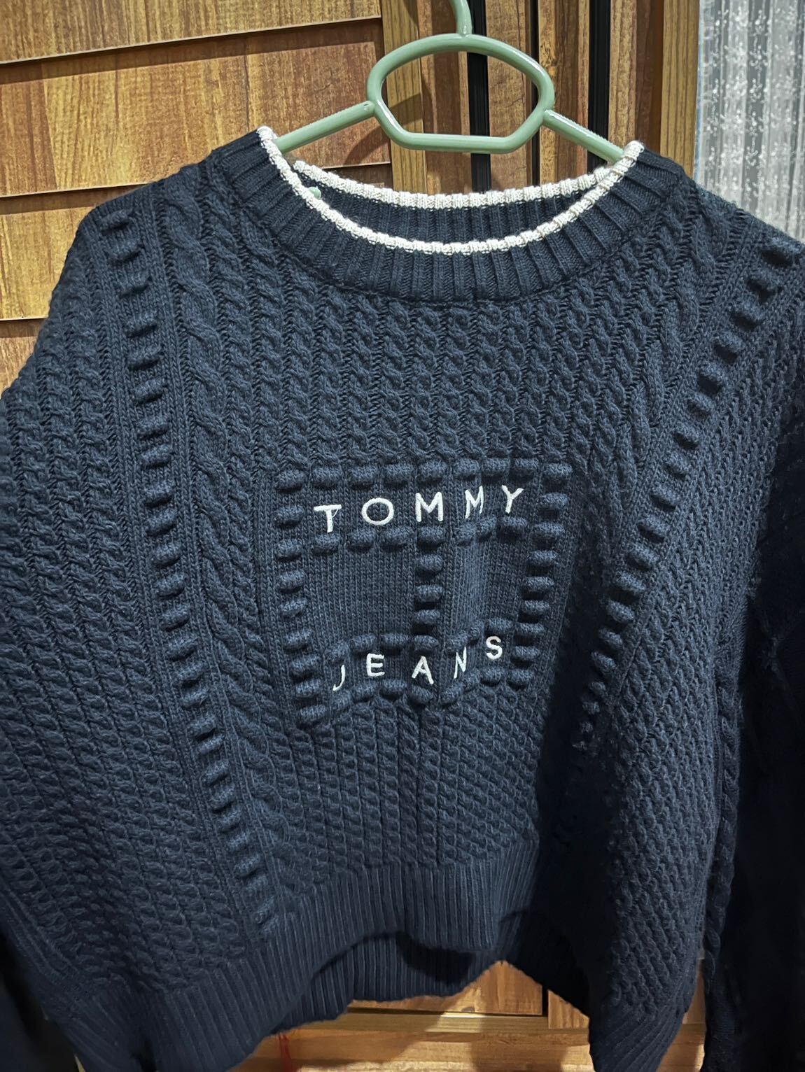 Tommy Jeans lacivert Kazak — görsel 4/8