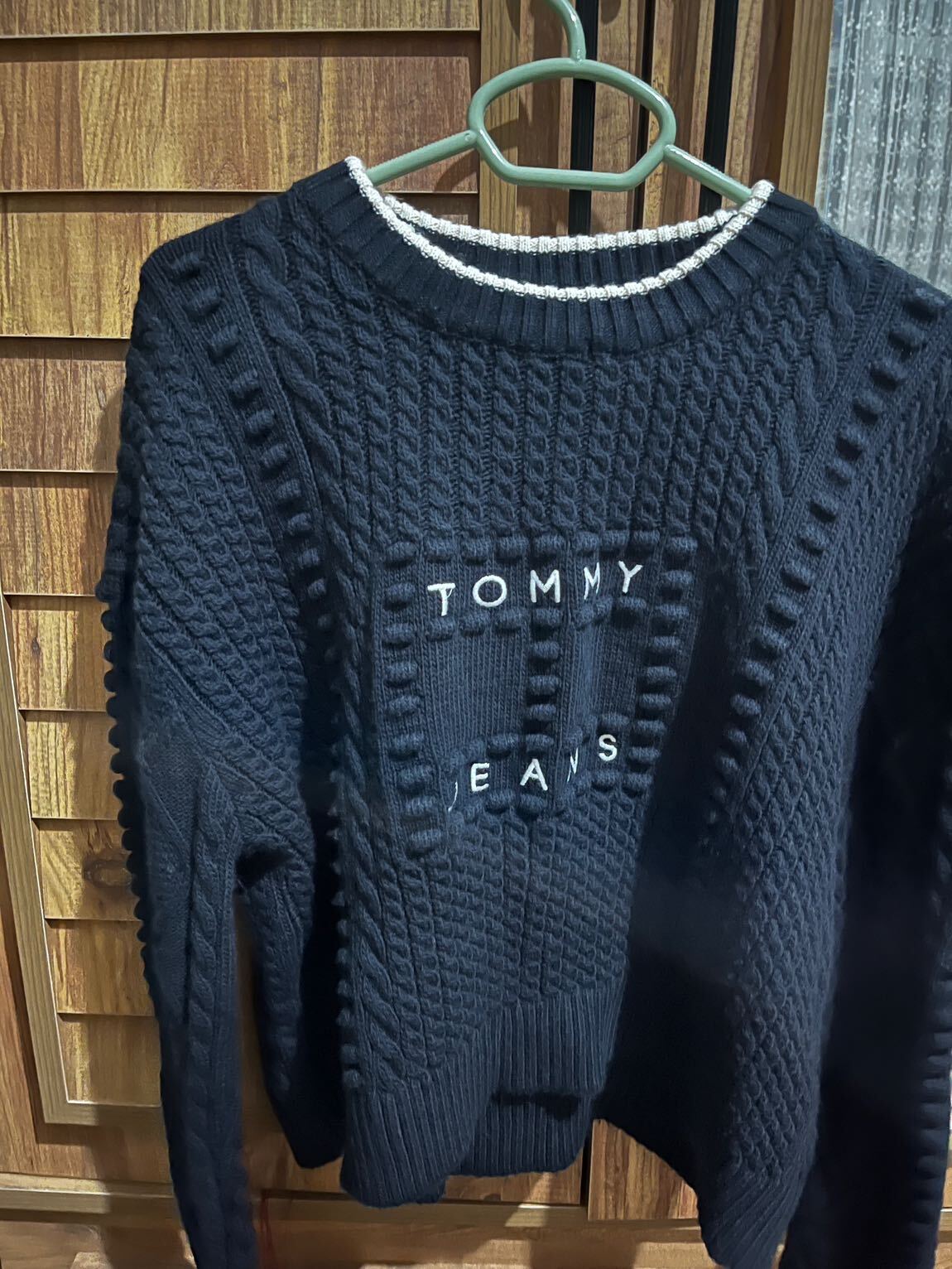 Tommy Jeans lacivert Kazak — görsel 3/8