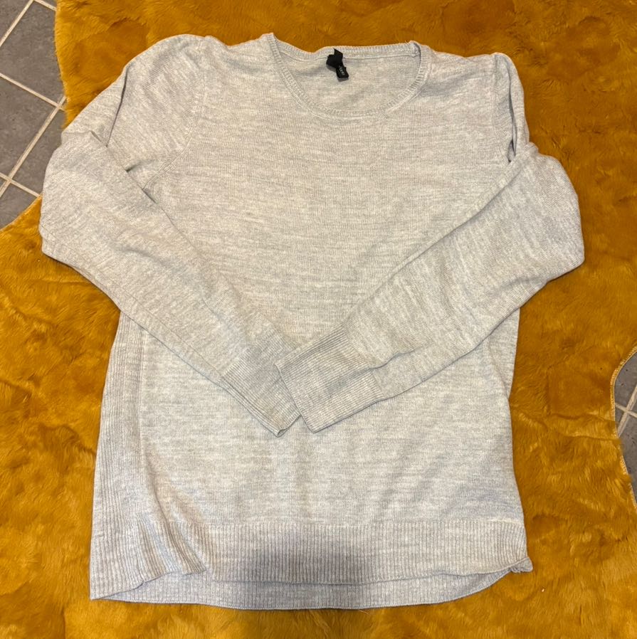 Vintage 90’s Gri İnce Kazak — görsel 4/6