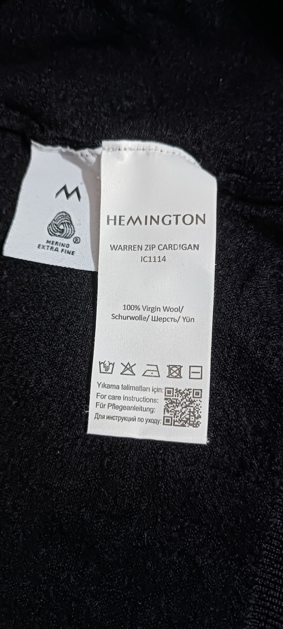 Hemington Yün Hırka — görsel 4/4