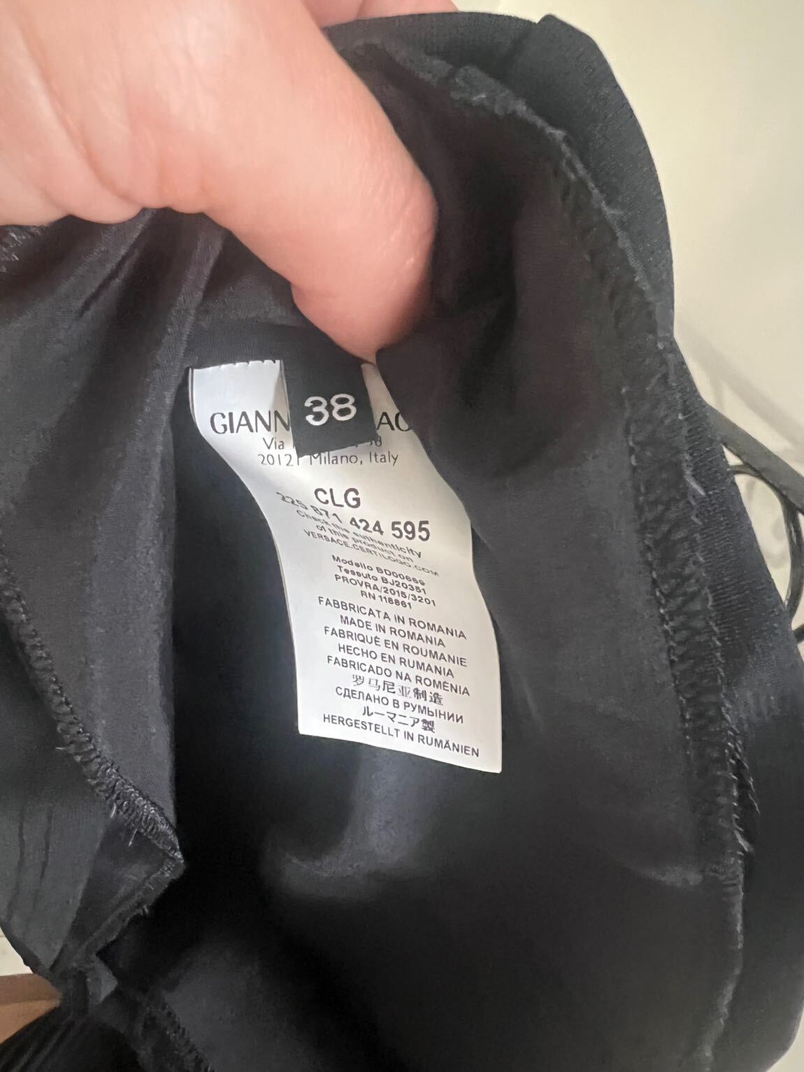 Versus Versace Back Lion Mini Elbise — görsel 6/7