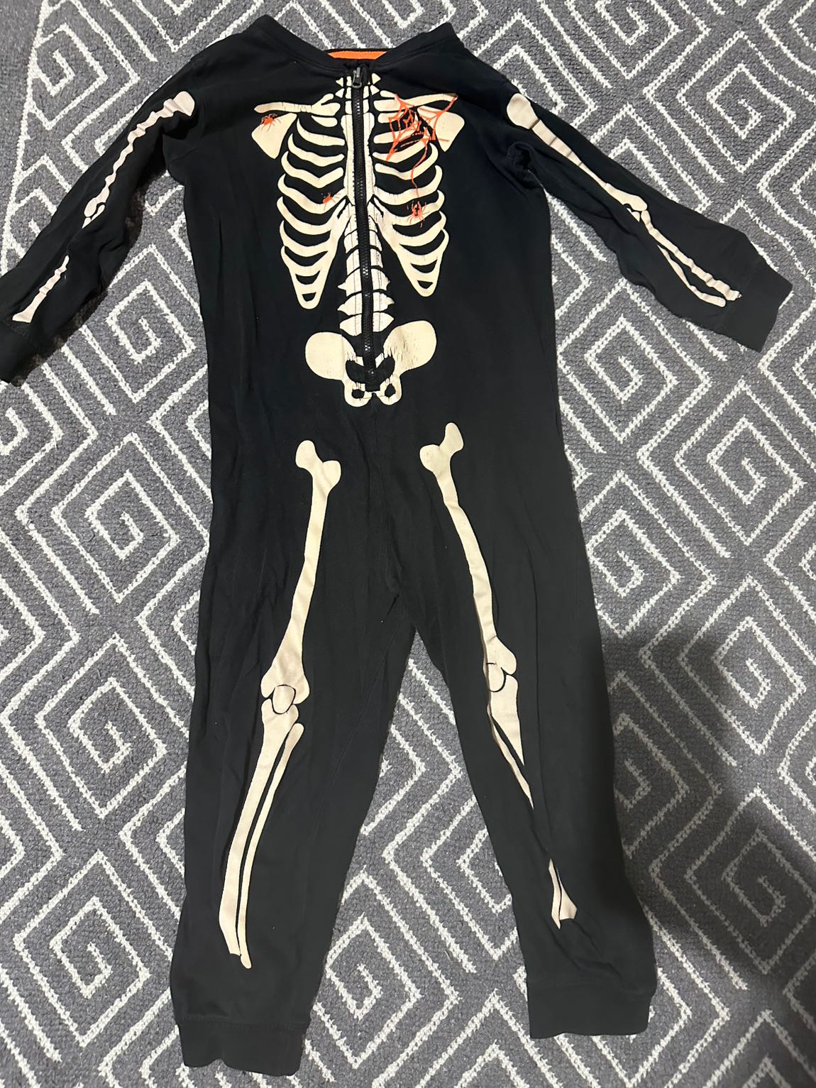 İskelet Pijama Tulum — görsel 2/3