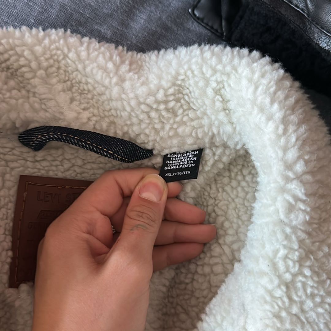 Levis Erkek Kurklu Kot Ceket — görsel 4/9