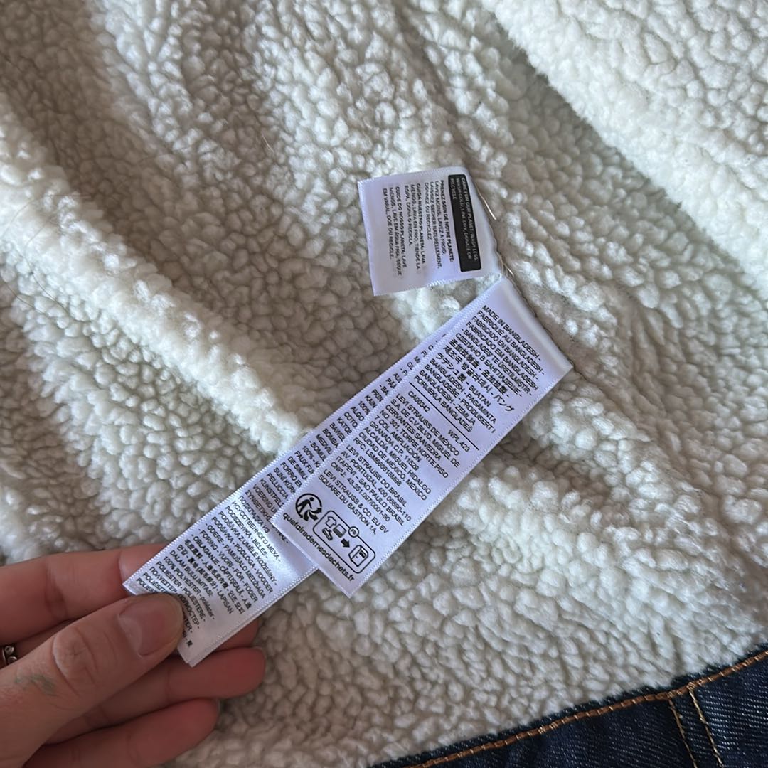Levis Erkek Kurklu Kot Ceket — görsel 6/9