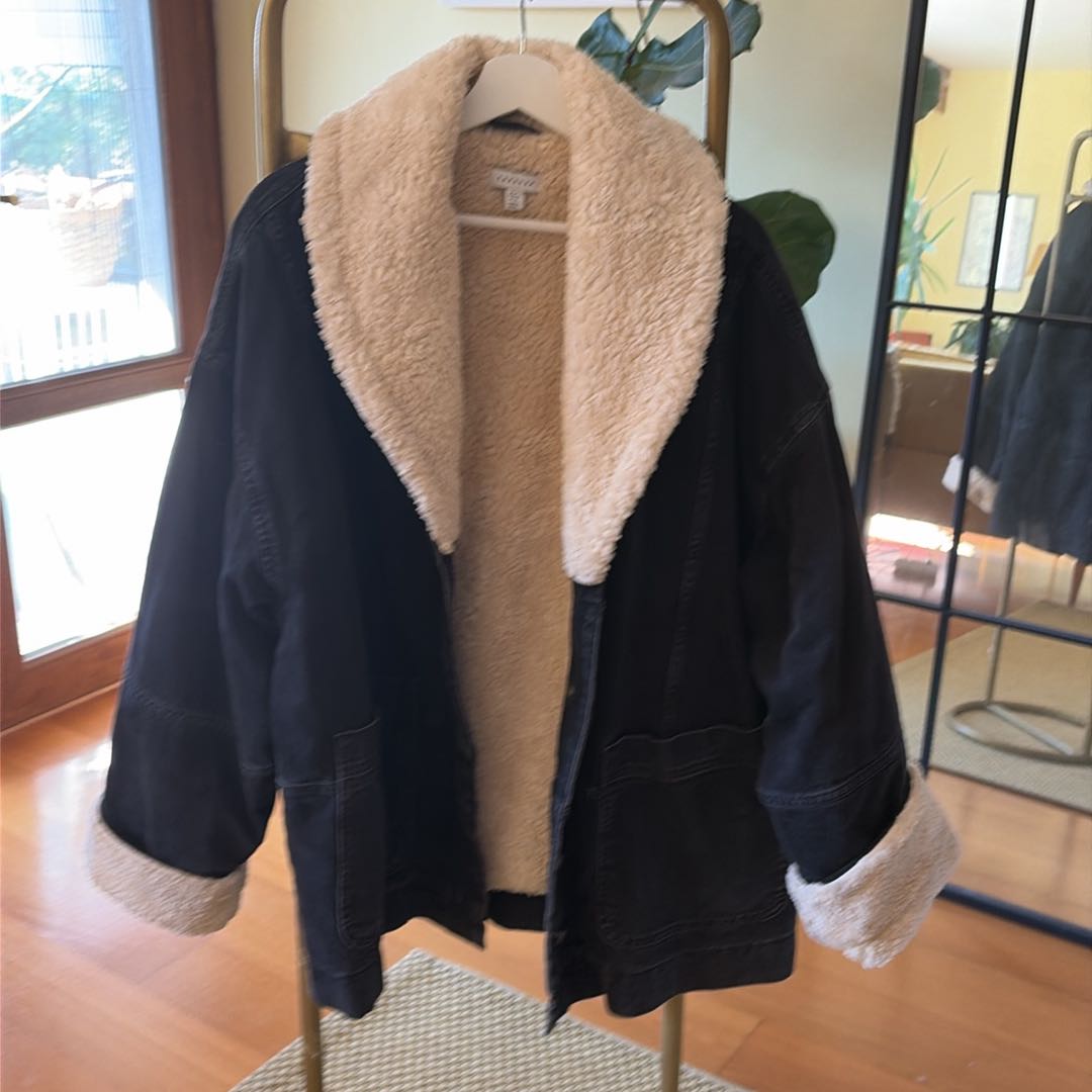 Cozy Siyah Kot Mont — görsel 16/17