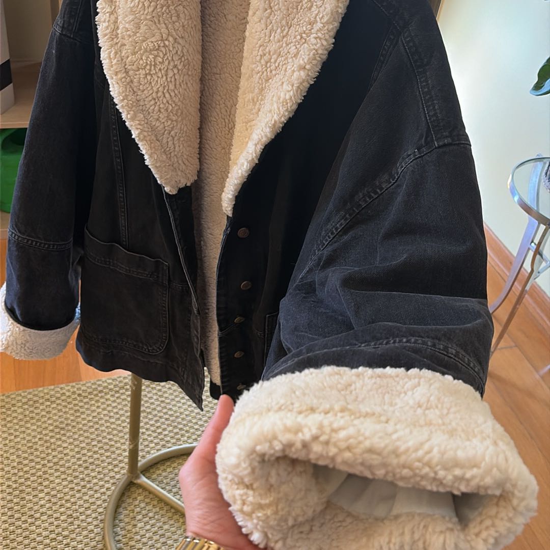 Cozy Siyah Kot Mont — görsel 9/17