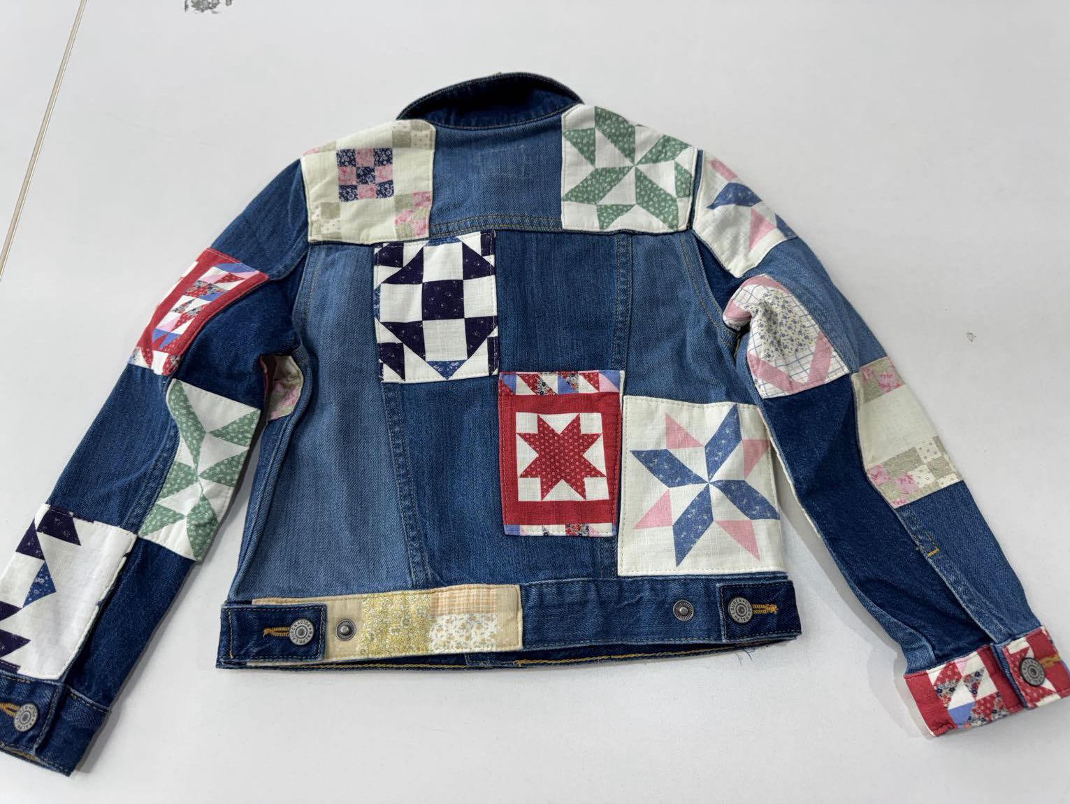 Ralph Lauren Patchwork Kot Ceket — görsel 5/5