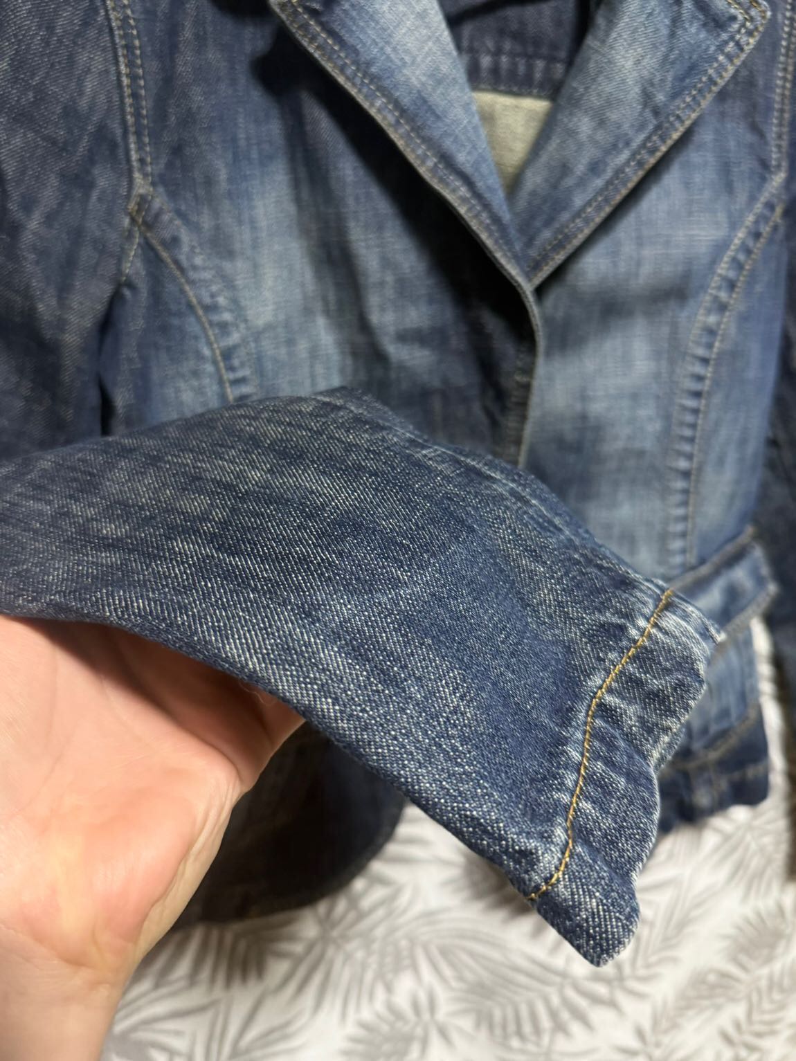 #vintage Massimo Dutti 2000s Kot Ceket — görsel 9/9