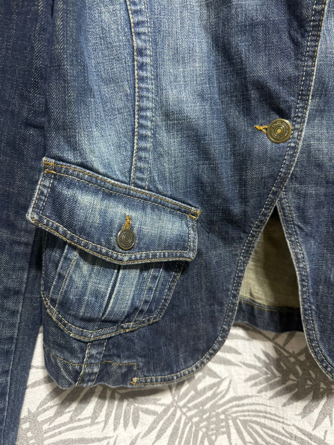 #vintage Massimo Dutti 2000s Kot Ceket — görsel 7/9