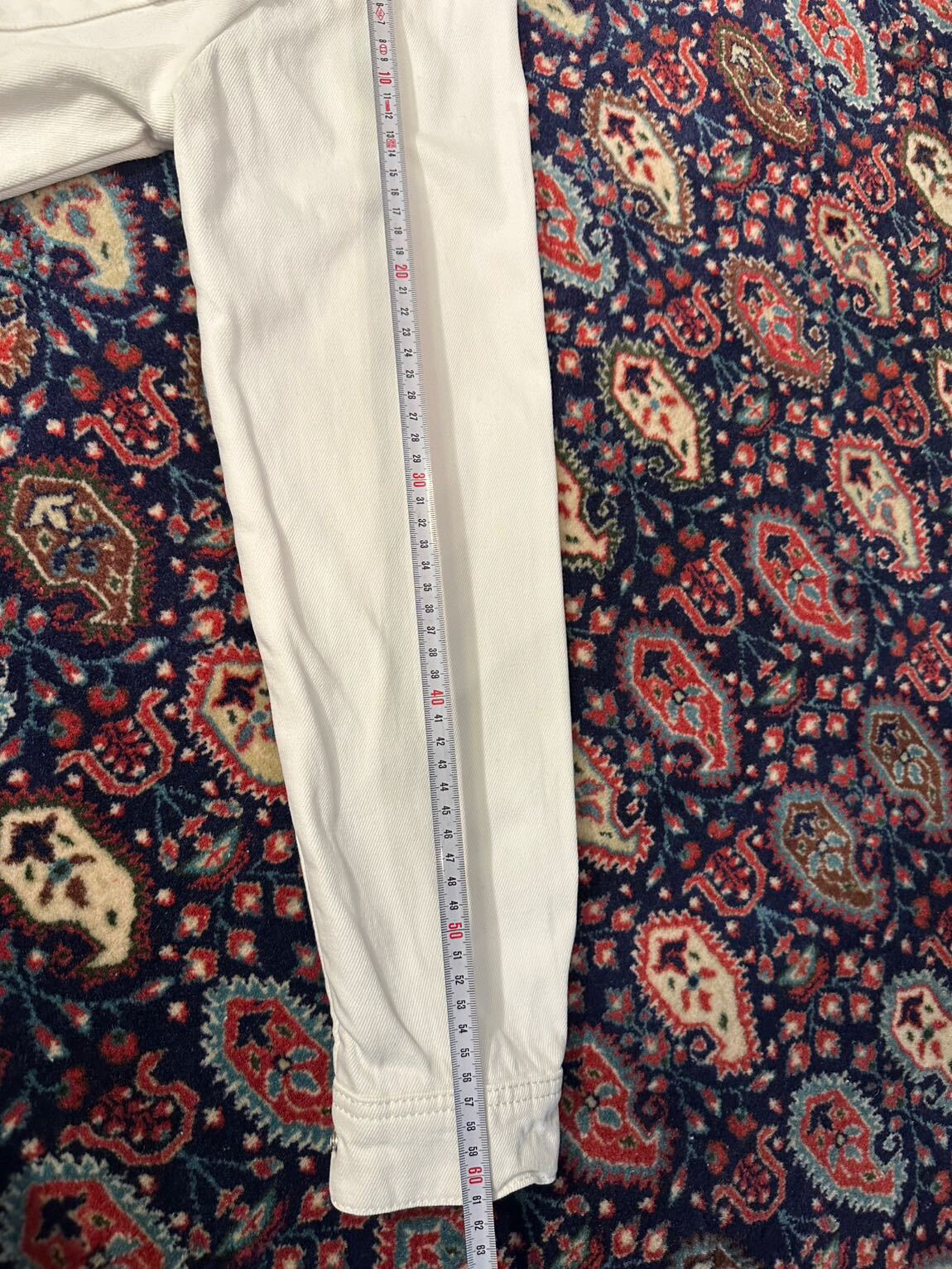 Lacoste Beyaz Kot Ceket — görsel 8/9