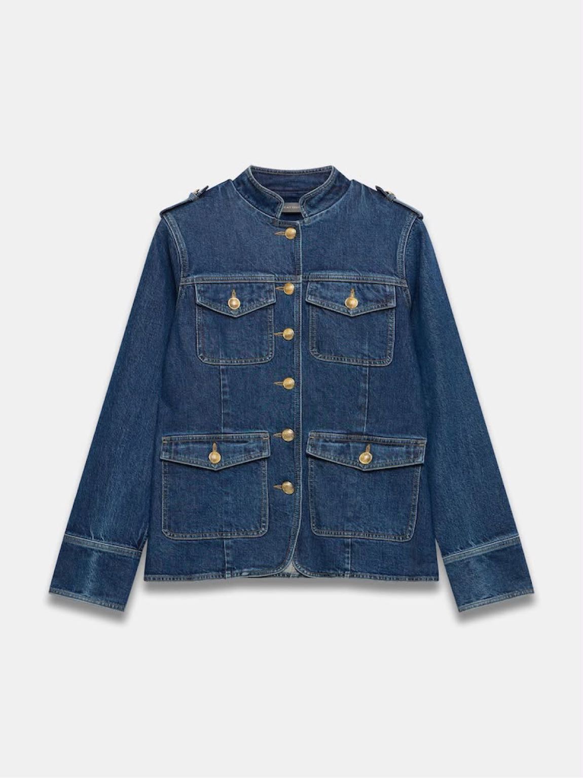 Mint Velvet Denim Askeri Ceket — görsel 5/5