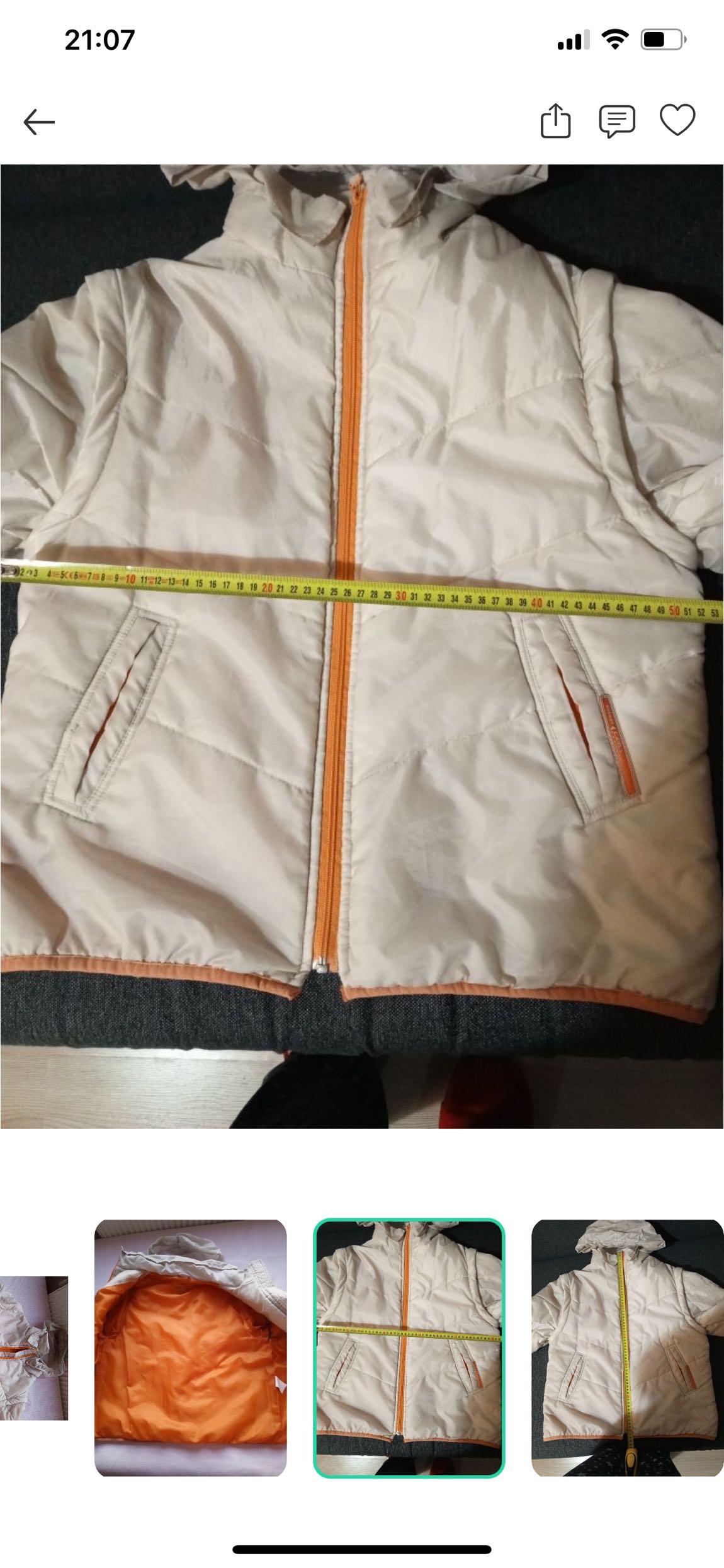 Collezione Yağmurluk Mont — görsel 7/8