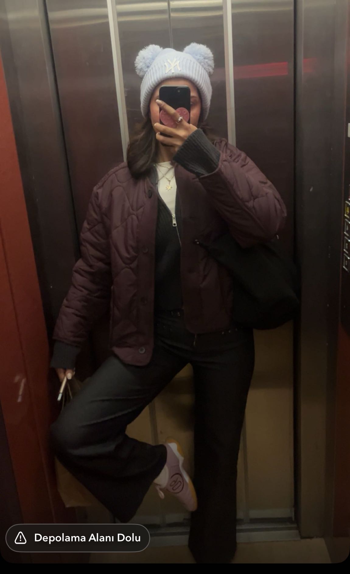 zara Kapitone Mont — görsel 6/7