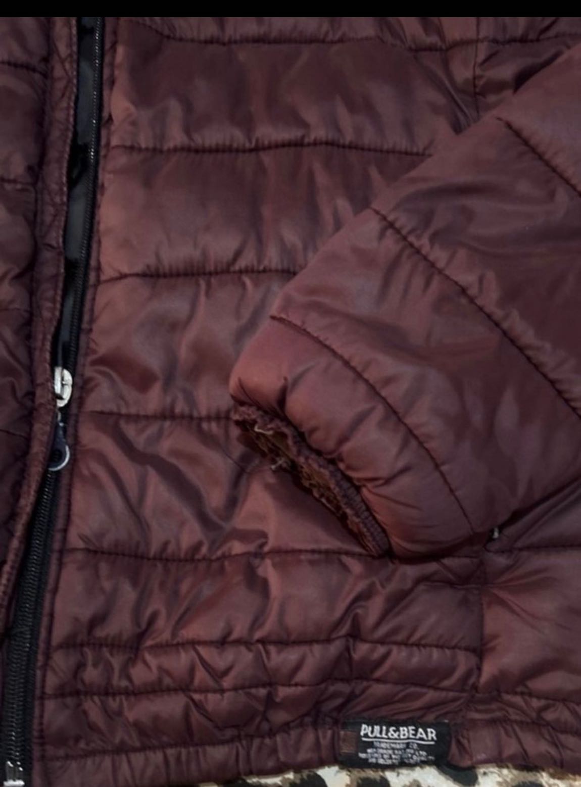 Pull & Bear Kapitone Mont — görsel 4/5