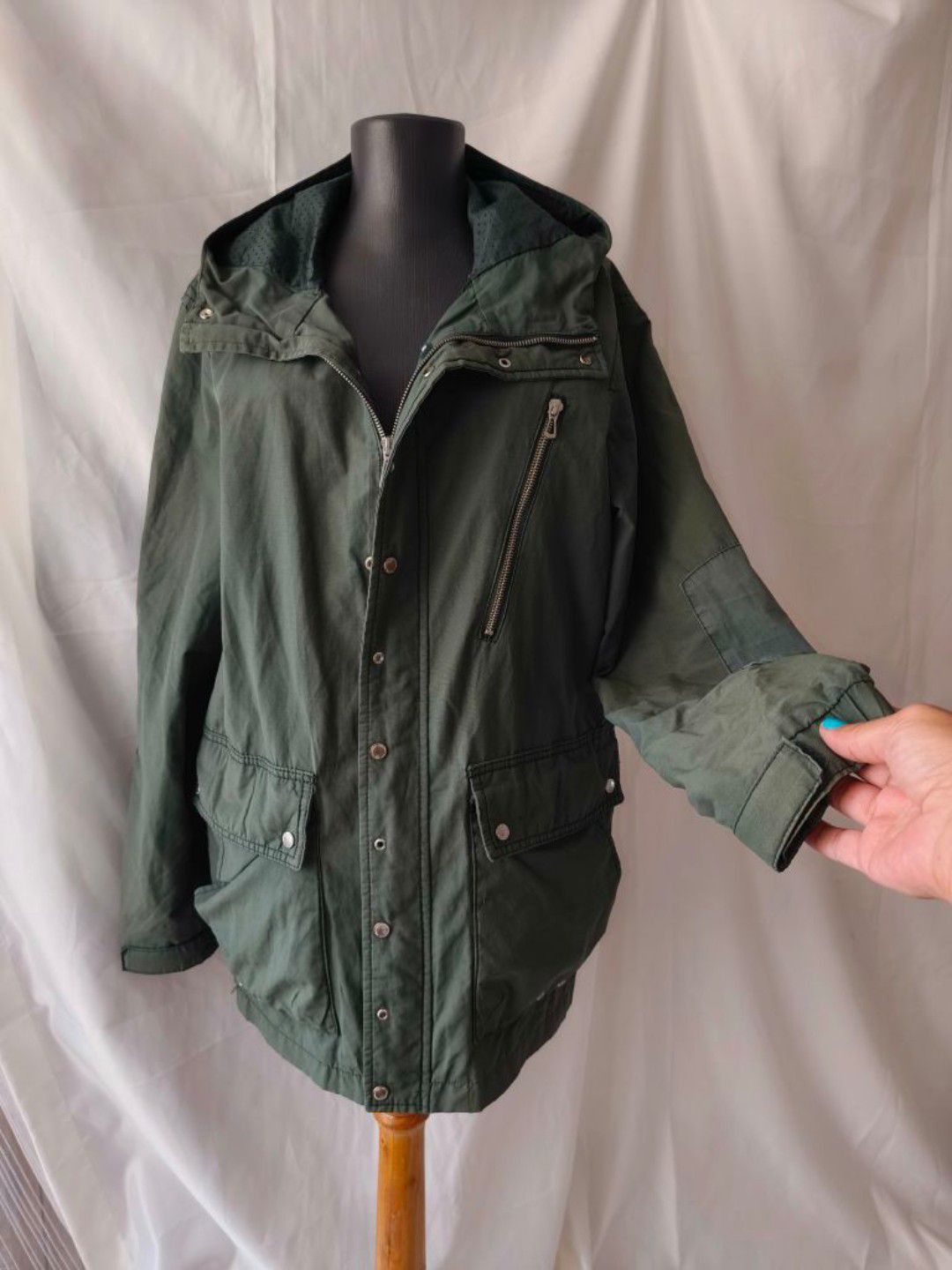 Pull Bear Kapşonlu Mont — görsel 14/14