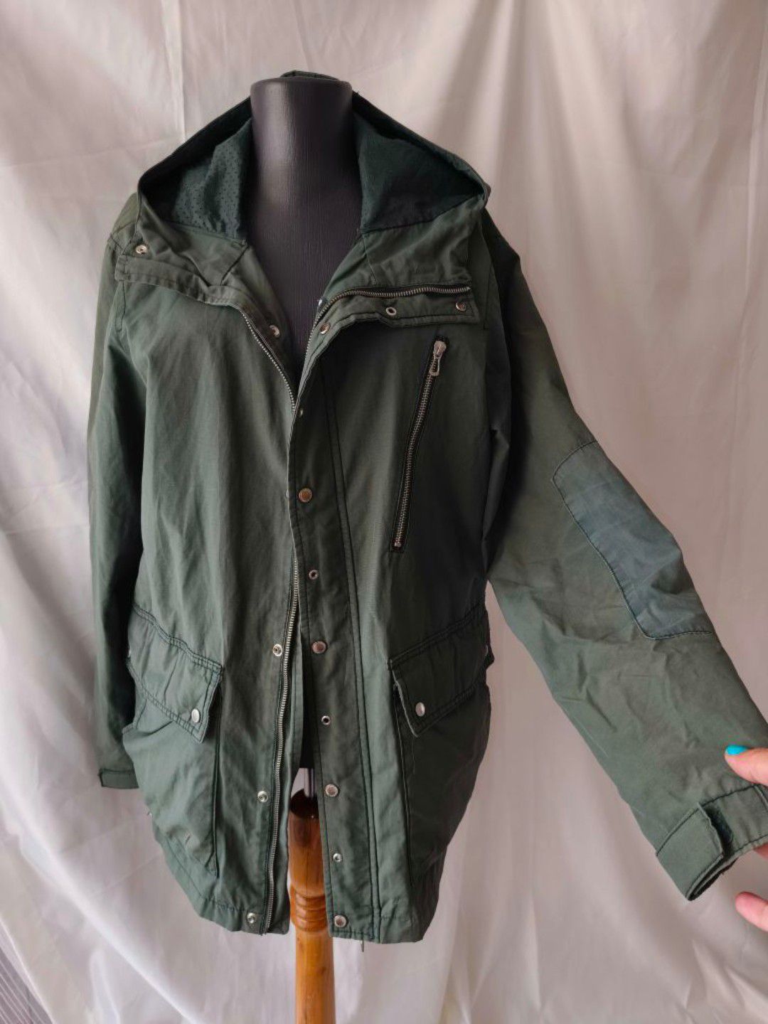 Pull Bear Kapşonlu Mont — görsel 12/14
