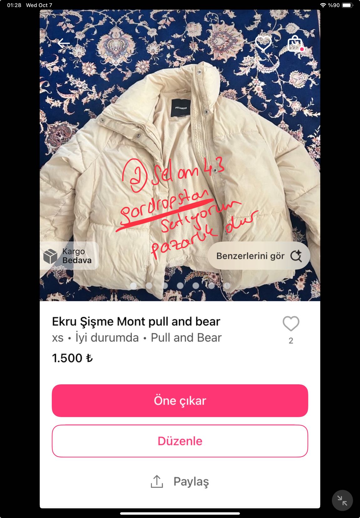 Pull & Bear Mont — görsel 8/8