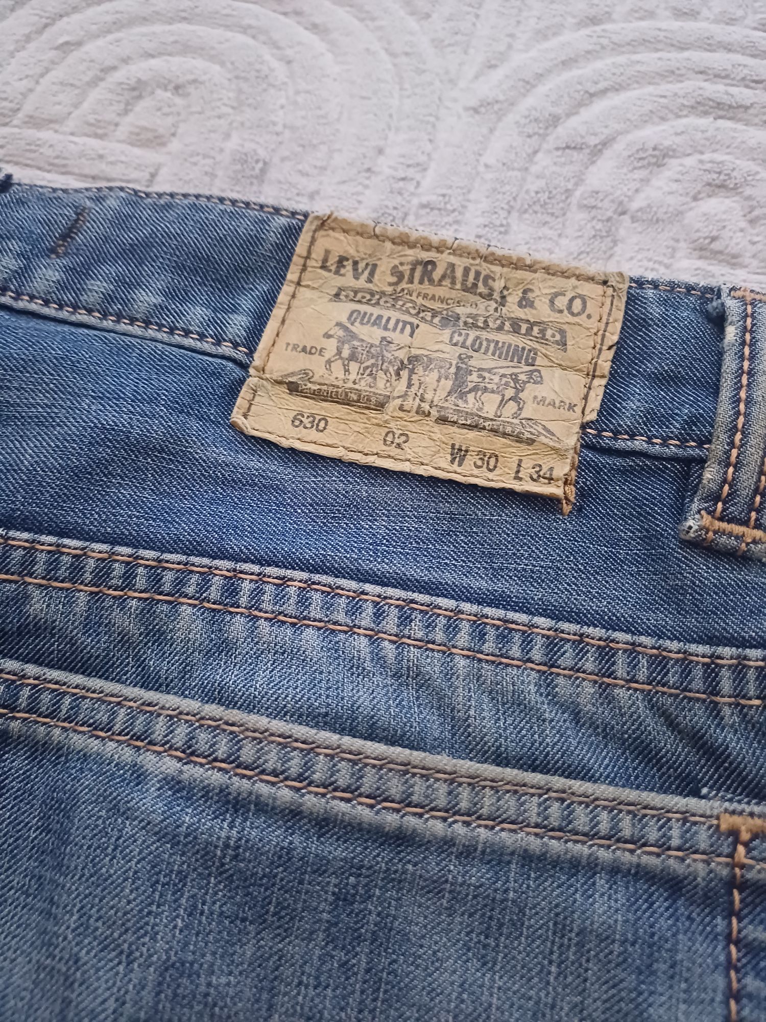 Levis 630 bootcut straight pant jeans — görsel 3/3