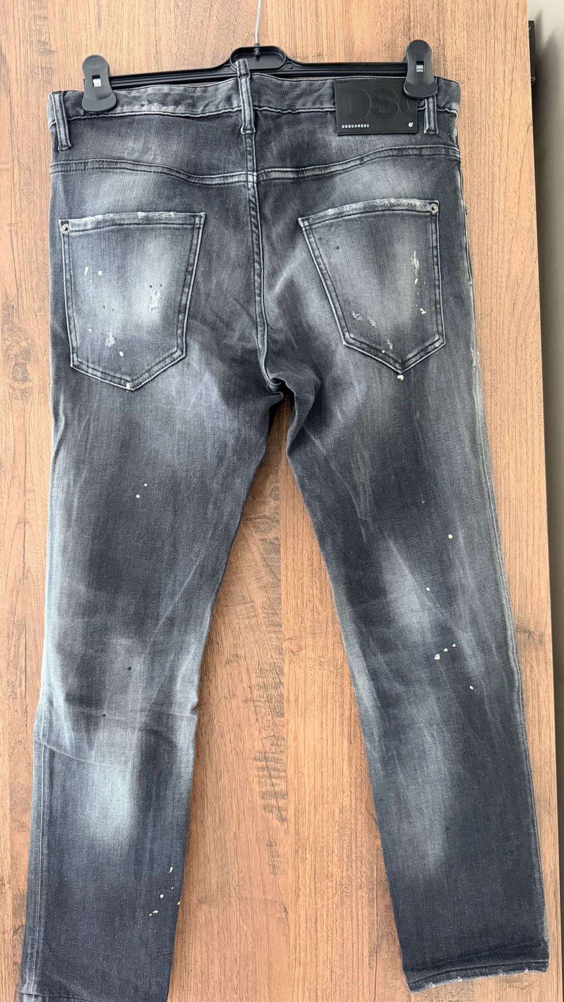DSQUARED2 Siyah Kot Pantolon — görsel 2/10