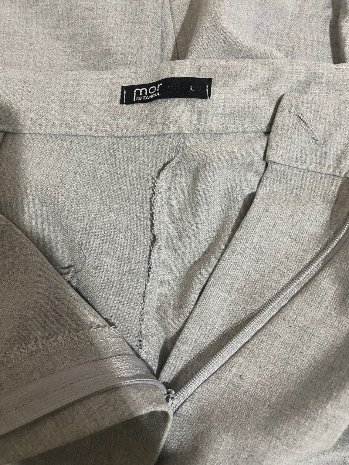 Temiz gri kumaş pantalon — görsel 3/5