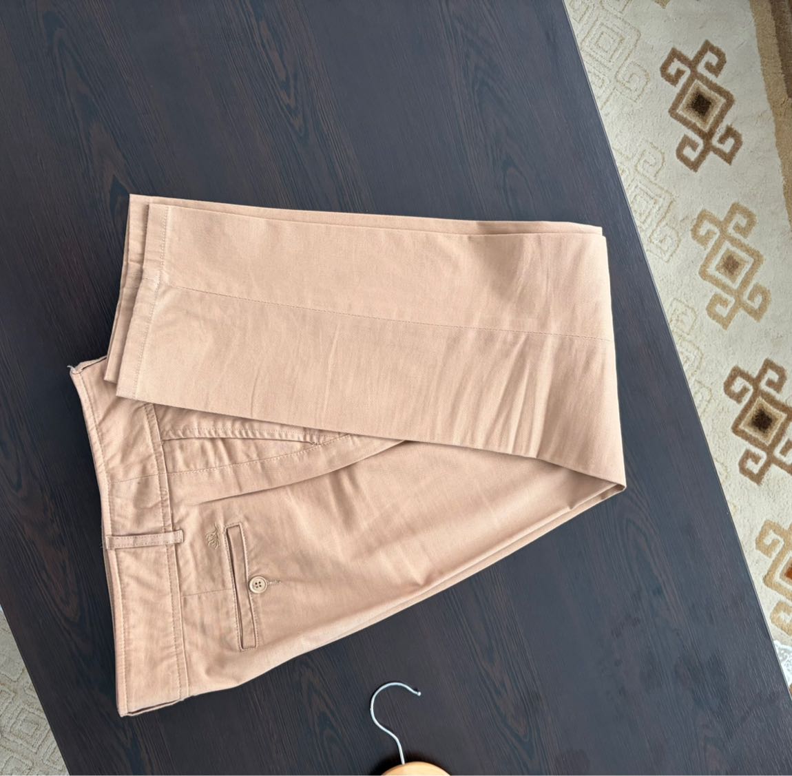 🤎 Journey Camel Çift Düğmeli Pantolon — görsel 3/6