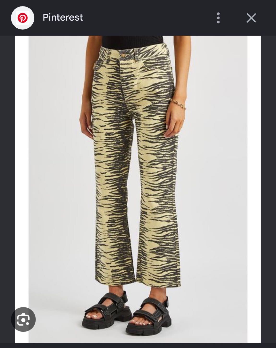 Ganni Zebra Jeans — görsel 2/7