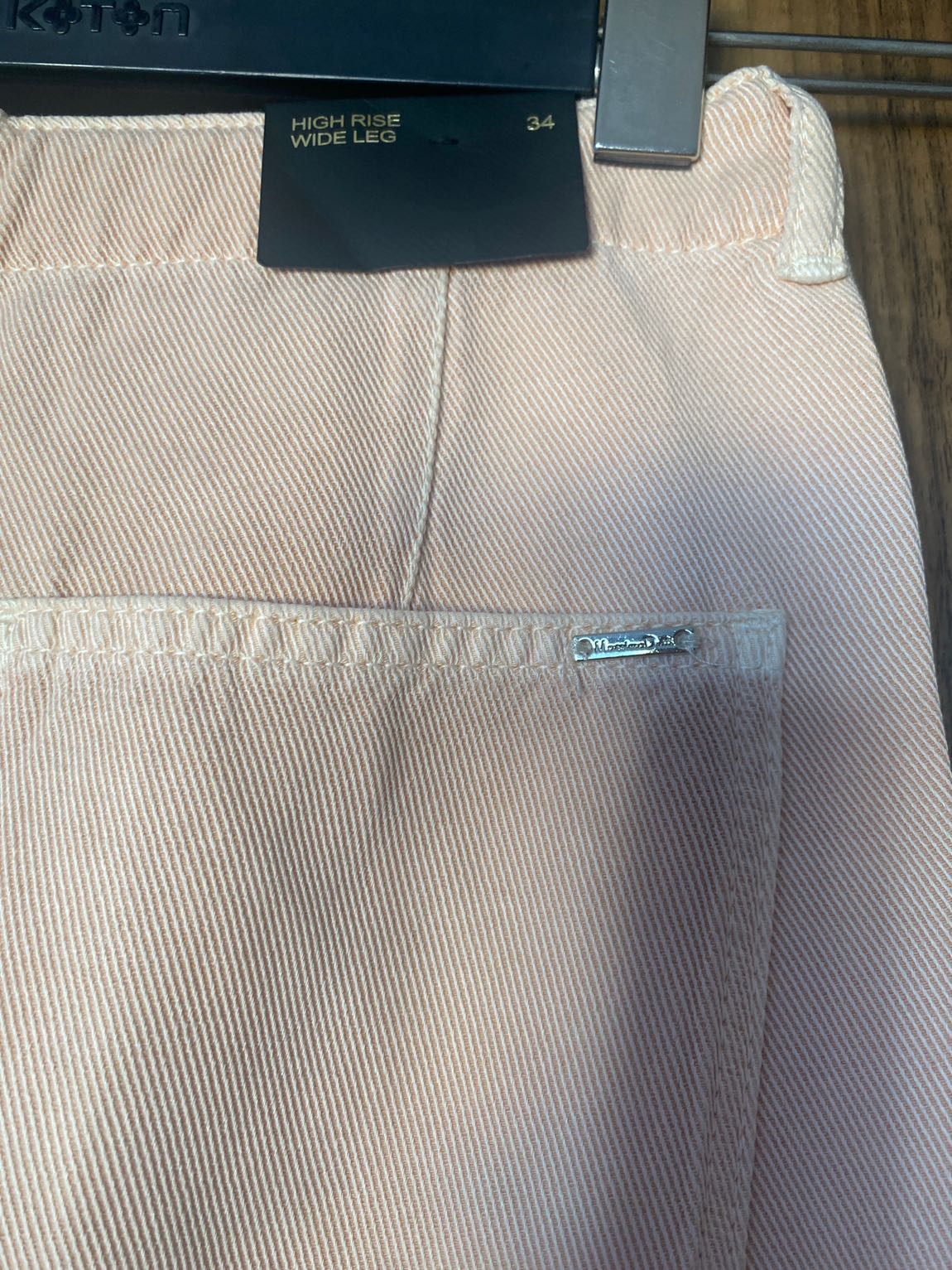 MASSIMO DUTTI ÇİFT PAÇA PANTOLON — görsel 3/3