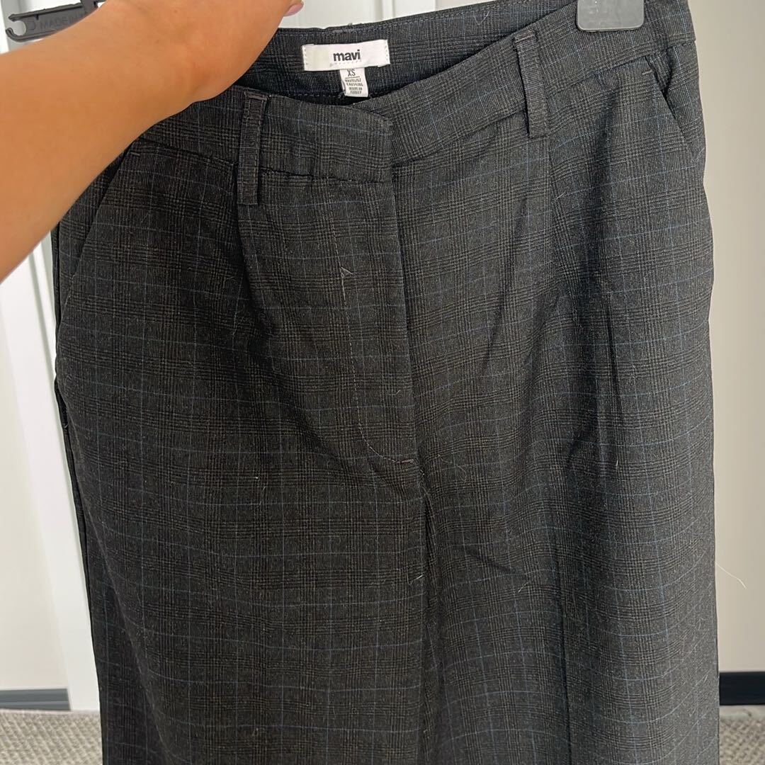 Ekoseli Siyah Pantolon — görsel 3/4