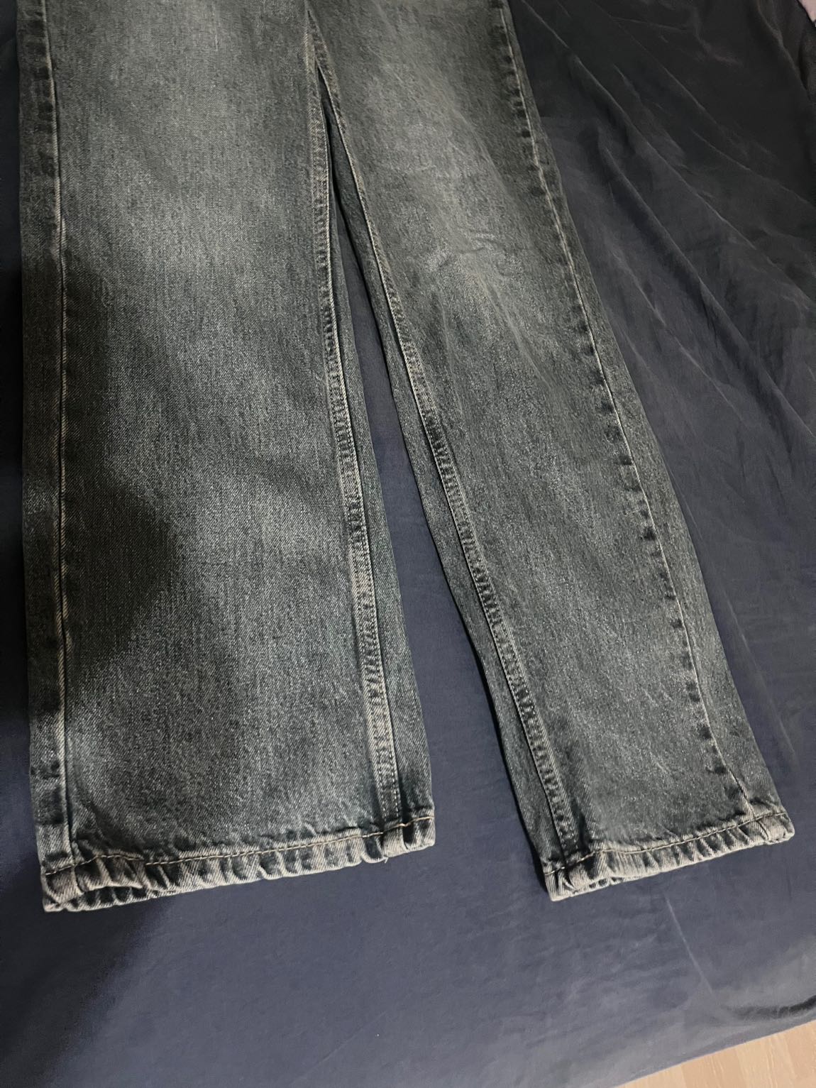 Marka Yüksek Bel Jean Pantolon — görsel 9/10
