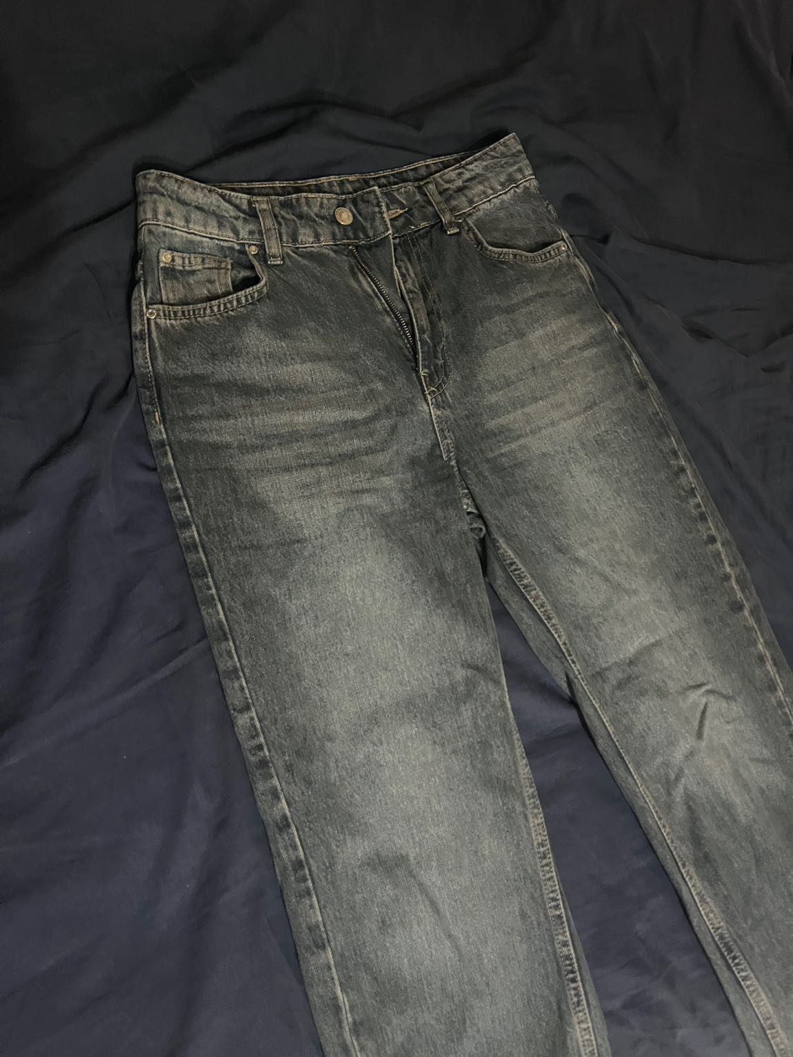 Marka Yüksek Bel Jean Pantolon — görsel 7/10