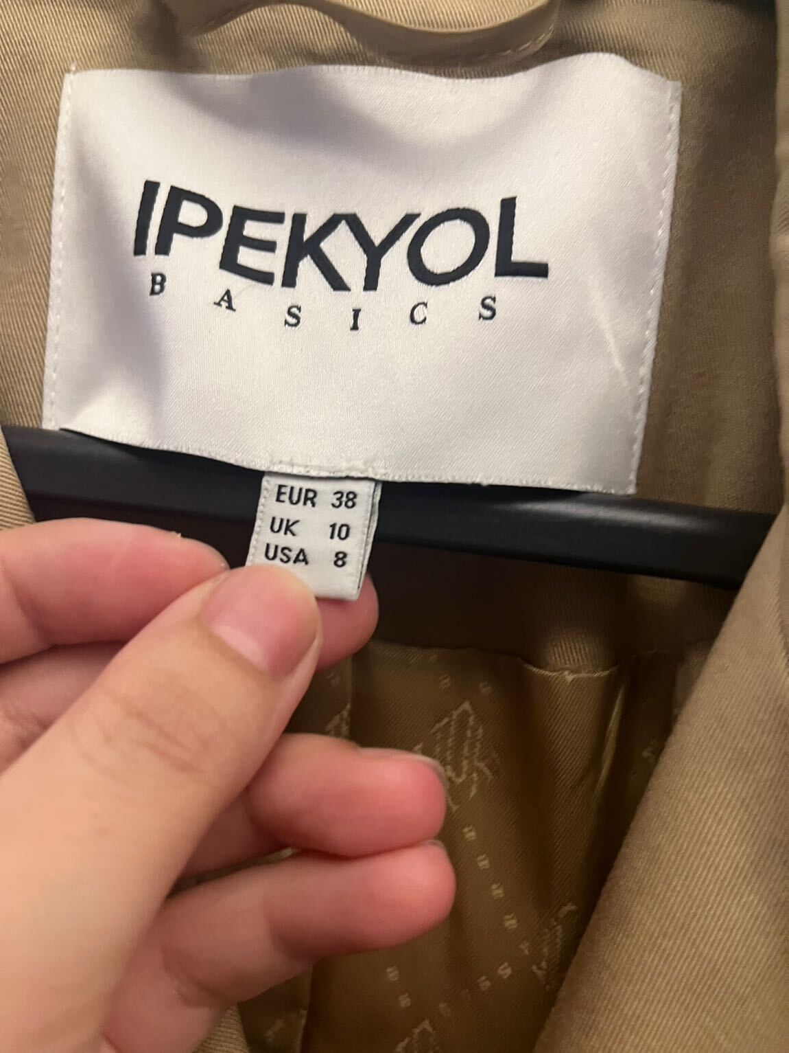 İpekyol Bej Trençkot — görsel 4/6